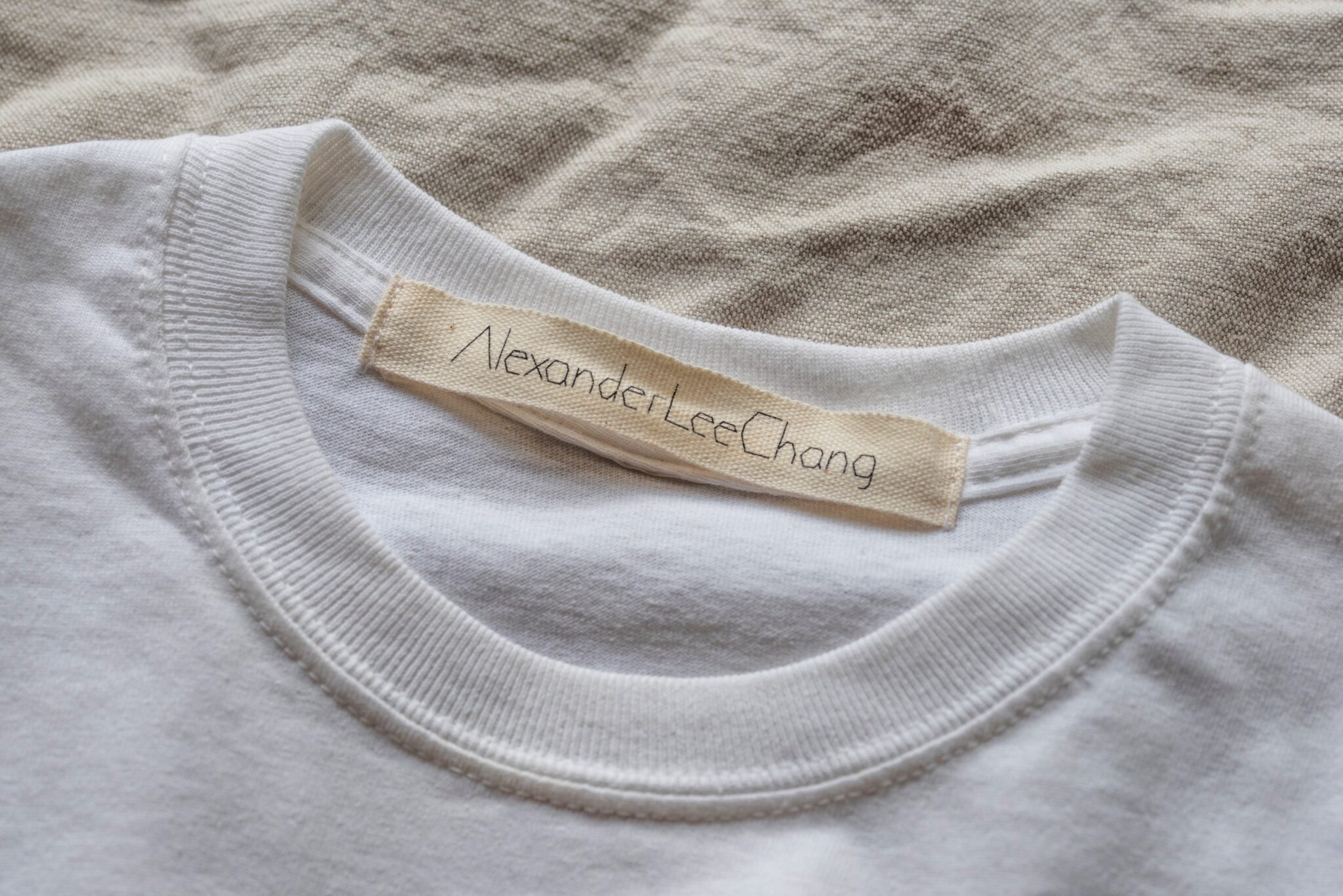 Photo: brand name tag of AlexanderLeeChang